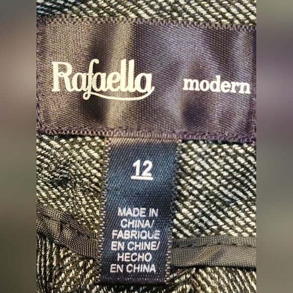 Rafaella Bohemian Voyage Black Pants Slacks Size 12 - Picture 5 of 7